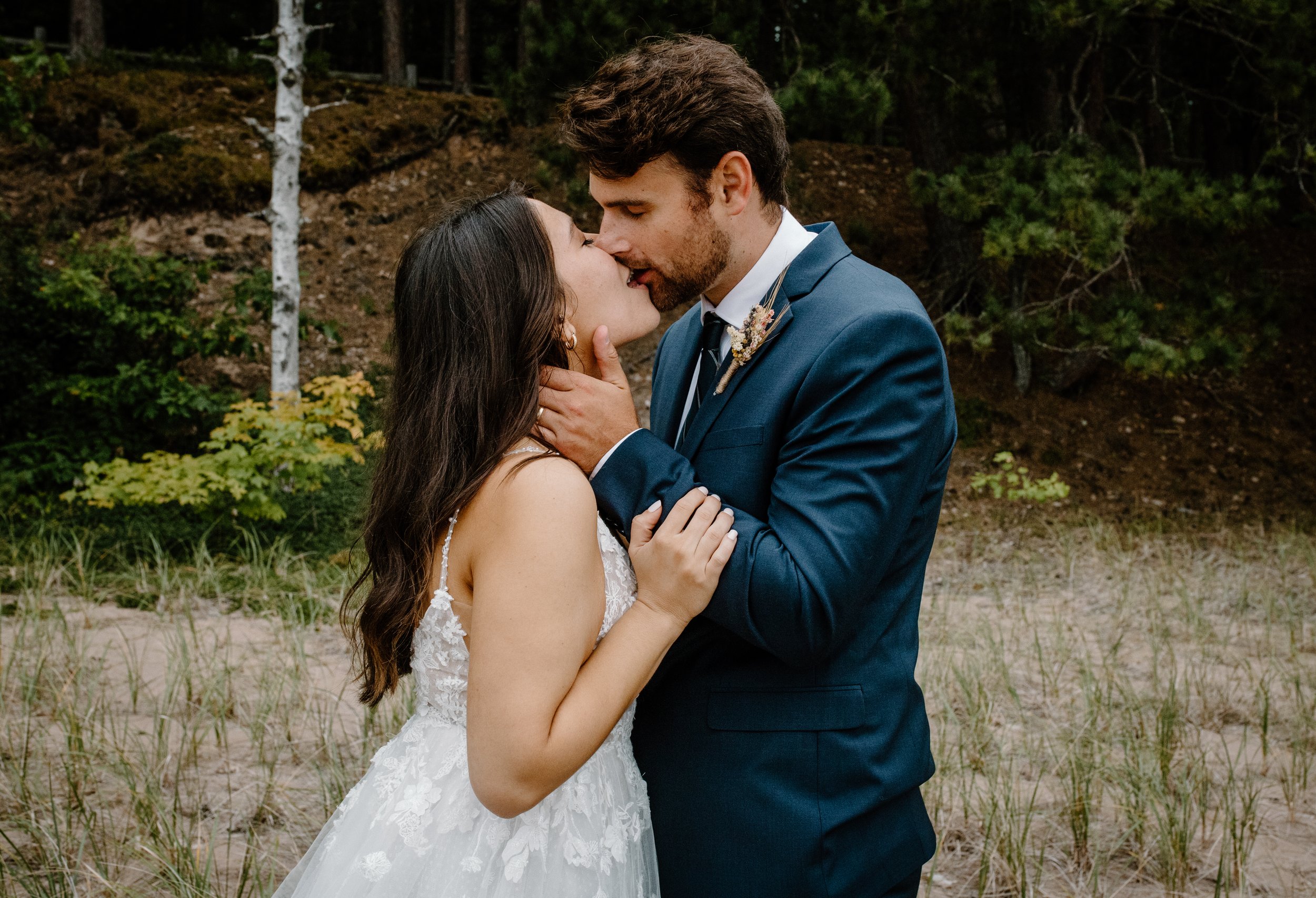 Elopement at Wetmore Landing in Marquette, MI